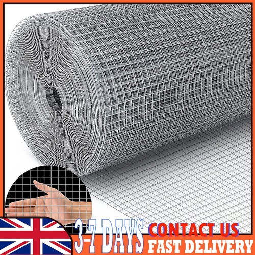 Galvanised welded wire mesh - 8m,