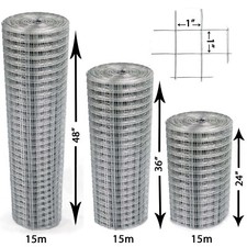 Welded Wire Mesh 1"x1"