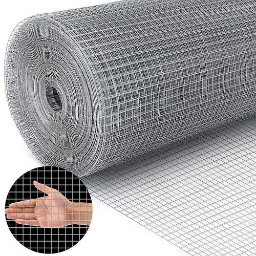 Galvanised welded wire mesh - 8m,